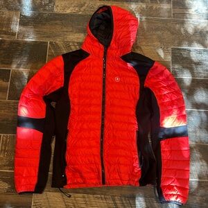 Quilted Jacket colmar red ski jacket 50